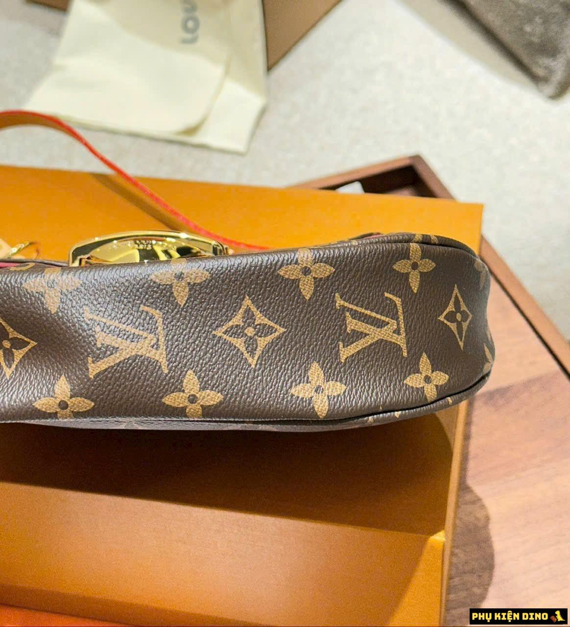 Túi Louis Vuitton LV Sunset Monogram Brown Fullbox M13617 6 Túi Louis Vuitton LV Sunset Monogram Brown