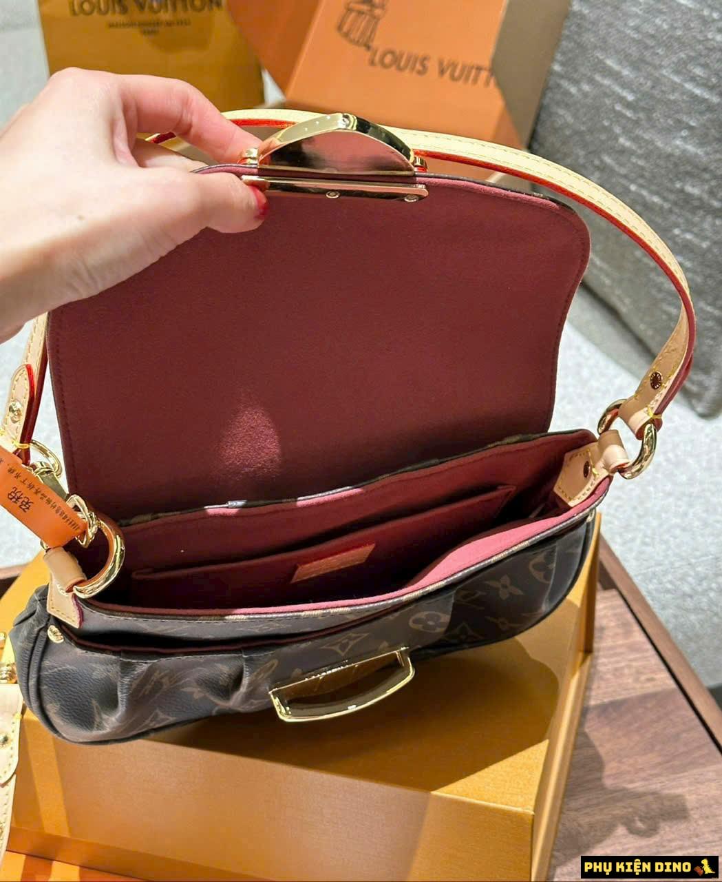 Túi Louis Vuitton LV Sunset Monogram Brown Fullbox M13617 5 Túi Louis Vuitton LV Sunset Nâu