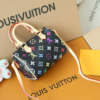 Túi Louis Vuitton Monogram Speedy Multicolor Black Size 16 M92644 11 Túi Louis Vuitton Monogram Speedy Multicolor Black