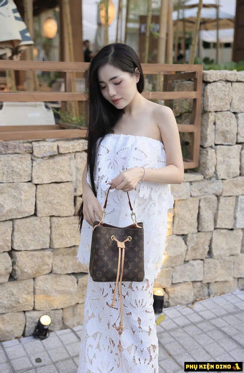 Túi Louis Vuitton LV Neonoe BB Size 20 Size 25 M46581 4 Túi LV Néonoé BB Mini Monogram Fullbox