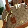 Túi Xách Nữ Coach Dáng Hến Size 25 Fullbox 18 Túi Xách Nữ Coach Dáng Hến Size 25 Brown