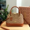 Túi Xách Nữ Coach Dáng Hến Size 25 Fullbox 12 Túi Xách Nữ Coach Dáng Hến Size 25 Màu Nâu