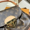 Túi Louis Vuitton LV Sunset Monogram Brown Fullbox M13617 12 Túi Xách Nữ Louis Vuitton LV Sunset Nâu Khóa Trượt