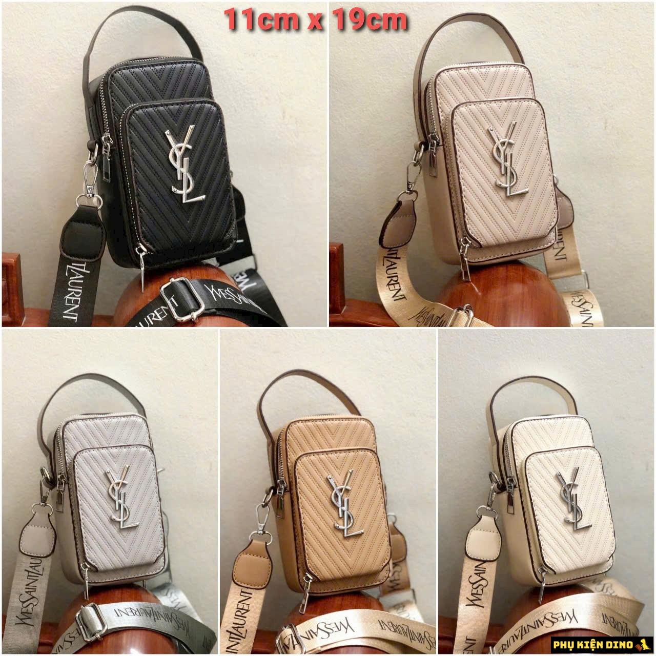 Túi YSL Saint Laurent Đựng Điện Thoại 11cmx19cm 1 Túi YSL Saint Laurent Đựng Điện Thoại 11cmx19cm