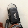 Túi YSL Saint Laurent Đựng Điện Thoại 11cmx19cm 14 Túi YSL Saint Laurent Đựng Điện Thoại Màu Đen