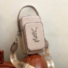 Túi YSL Saint Laurent Đựng Điện Thoại 11cmx19cm 13 Túi YSL Saint Laurent Đựng Điện Thoại Màu Hồng
