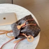 Balo Dây Rút LV Louis Vuitton Montsouris Brown