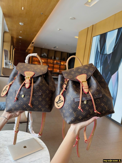 Balo LV Mini Size Màu Nâu