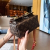 Balo Nữ Louis Vuitton LV TM Venice Màu Nâu Nhiều Túi