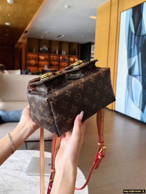 Balo Nữ Louis Vuitton LV TM Venice Màu Nâu Nhiều Túi