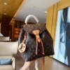 Balo Nữ Louis Vuitton Montsouris BB Monogram Màu Nâu