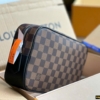 Túi Cầm Tay Nam Louis Vuitton LV Kasai Clutch Nâu Họa Tiết