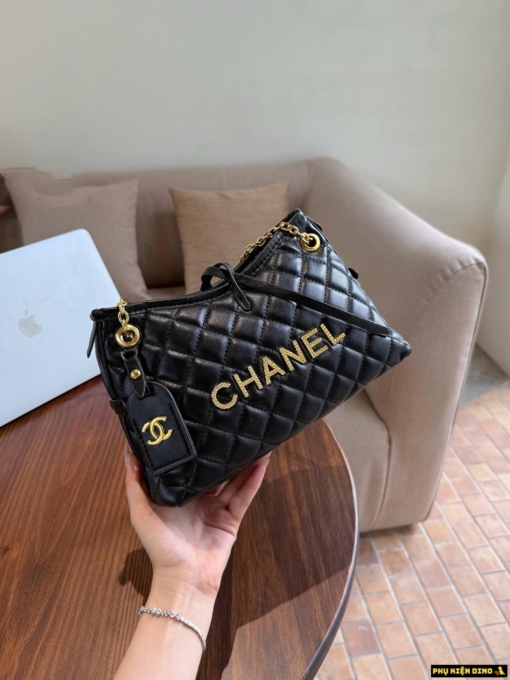 Túi Chanel Black Bag Đen Vàng