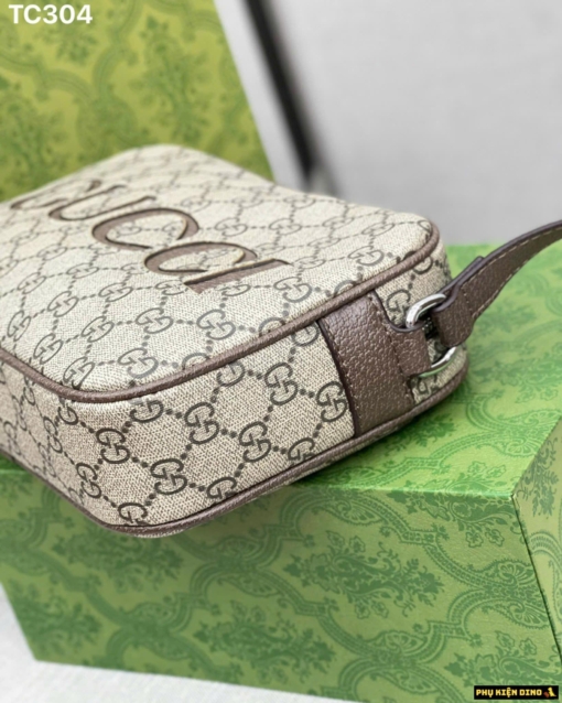 Túi Đeo Chéo Gucci GG Cream