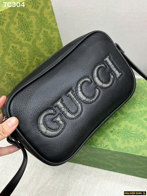 Túi Đeo Chéo Gucci GG Màu Đen Fullbox