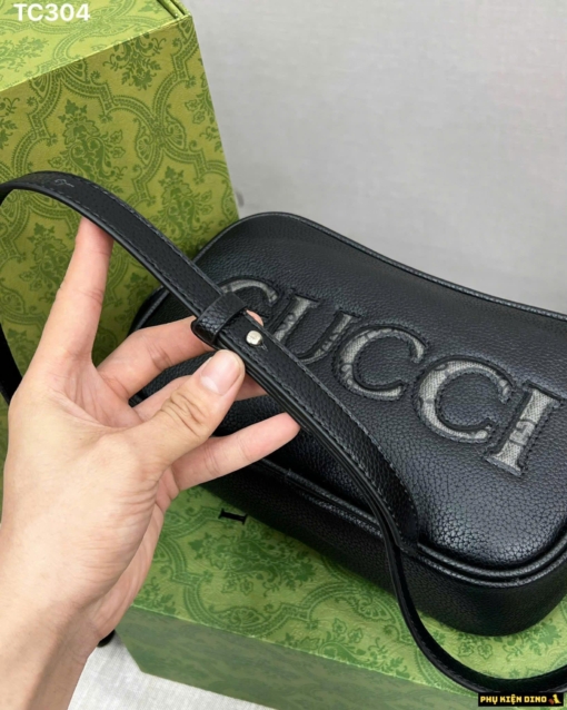 Túi Đeo Chéo Gucci GG Mini Black Bag