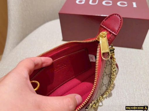 Túi Đeo Chéo Gucci GG Panda Trắng Đỏ