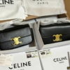 Túi Đeo Vai Celine Triomphe Calfskin Black Fullbox
