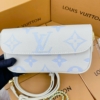 Túi Đeo Vai LV Ivy Wallet Chain Bag Họa Tiết Xanh Dương