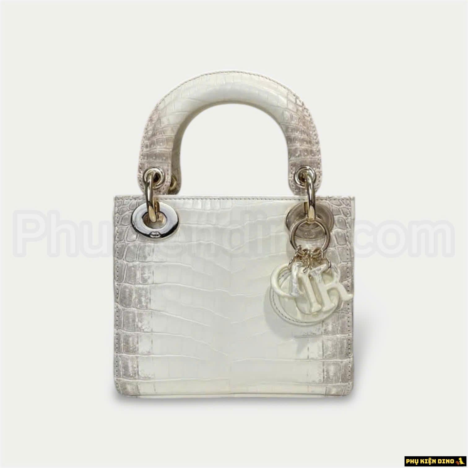 Túi Dior Lady Mini Himalaya Crocodile Niloticus Size 20 1 Túi Dior Lady Mini Himalaya Crocodile Niloticus Size 20