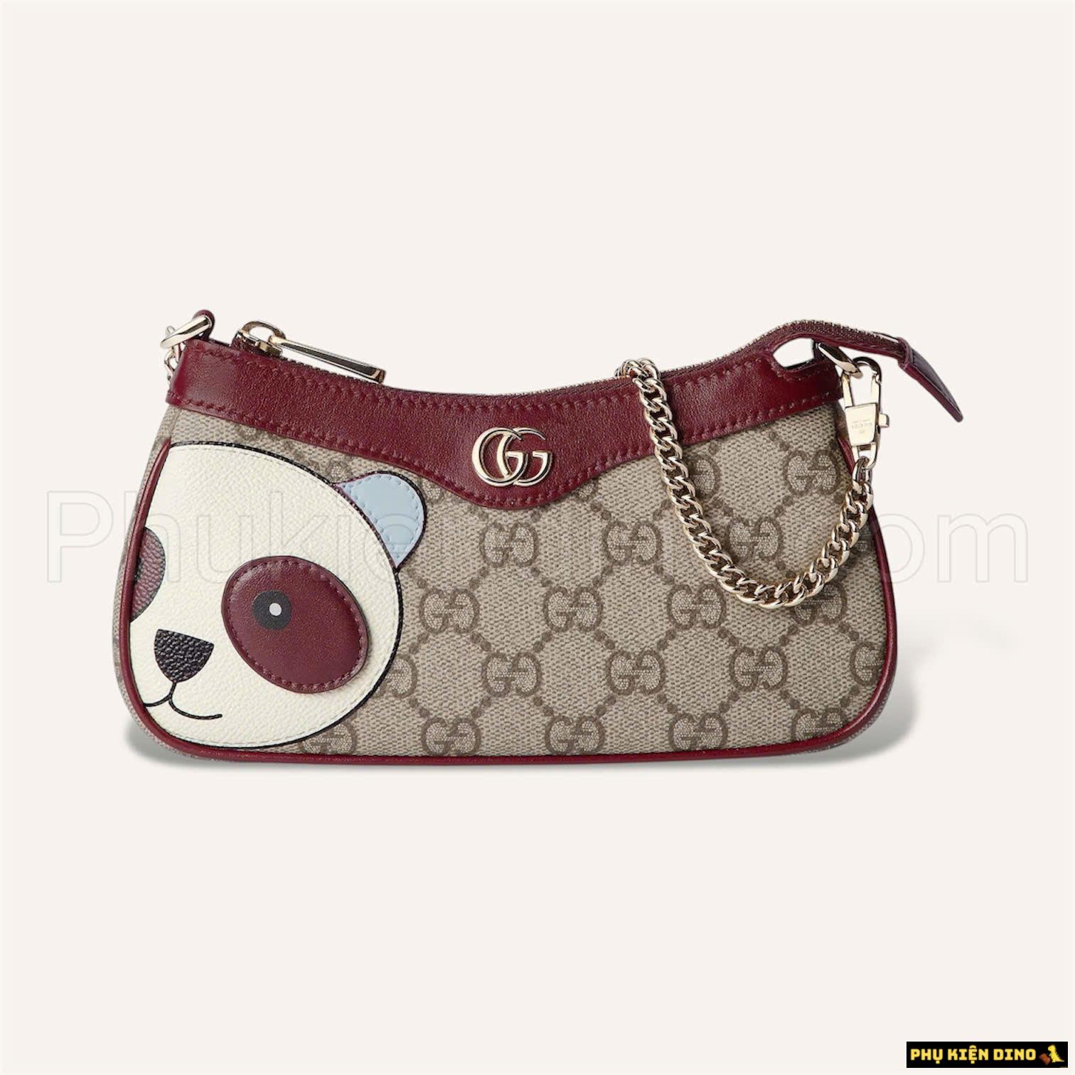 Túi Gucci Panda Red White Size 19 Fullbox