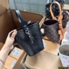 Túi Louis Vuitton LV Bicolour Monogram Black Full Đen