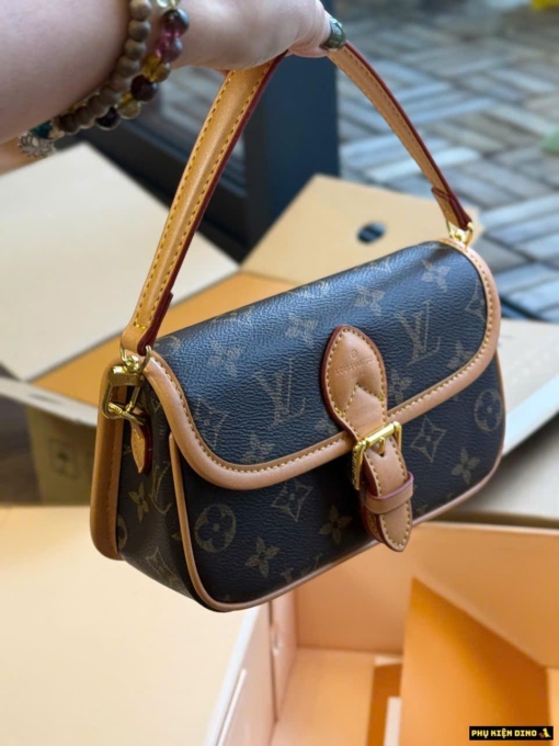 Túi Louis Vuitton LV Nano Diane Monogram Brown