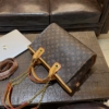 Túi Louis Vuitton LV Tote Cỡ Lớn Màu Nâu