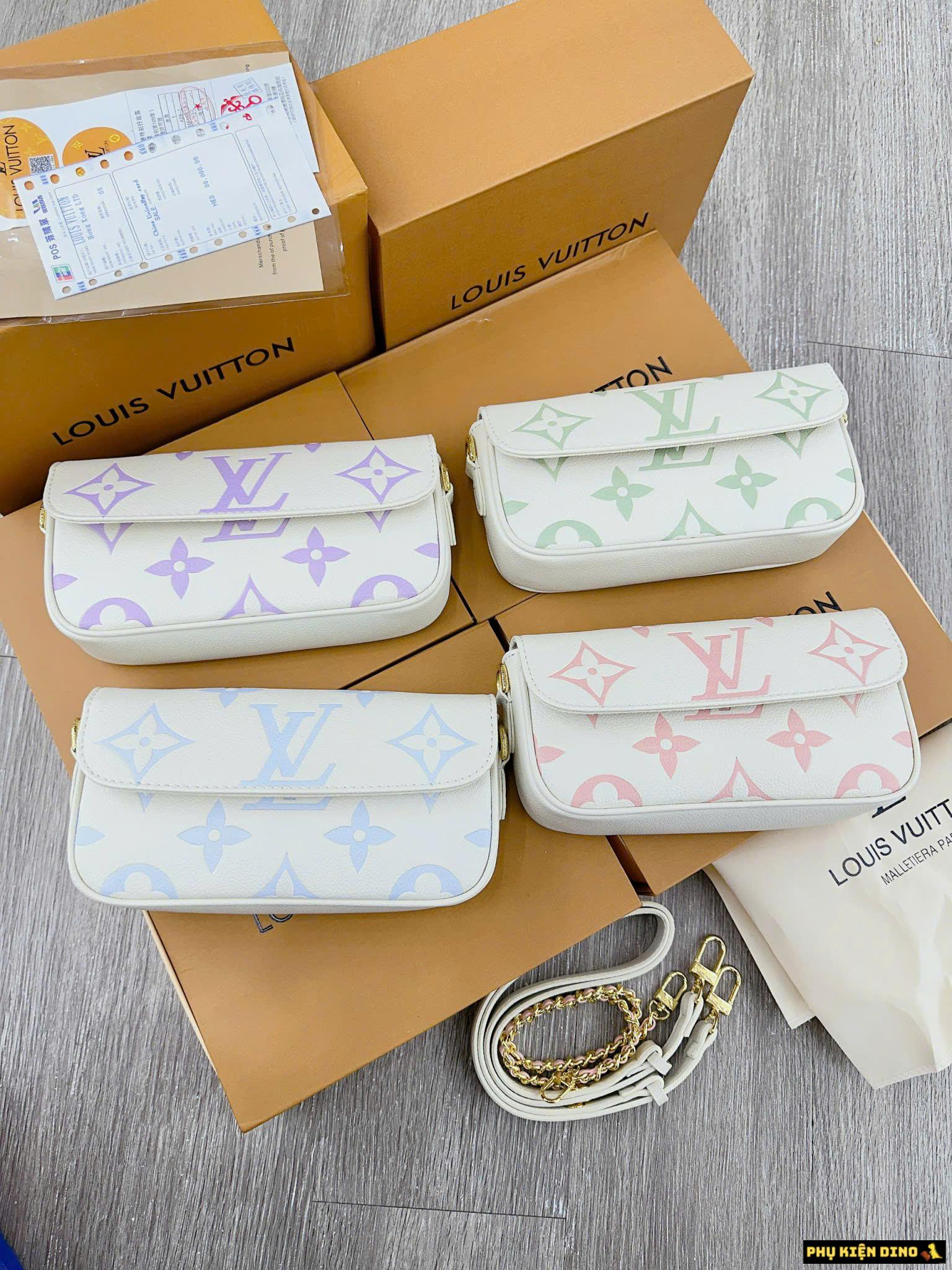 Túi Nữ Louis Vuitton LV Ivy Wallet On Chain Bag Size 24 Fullbox