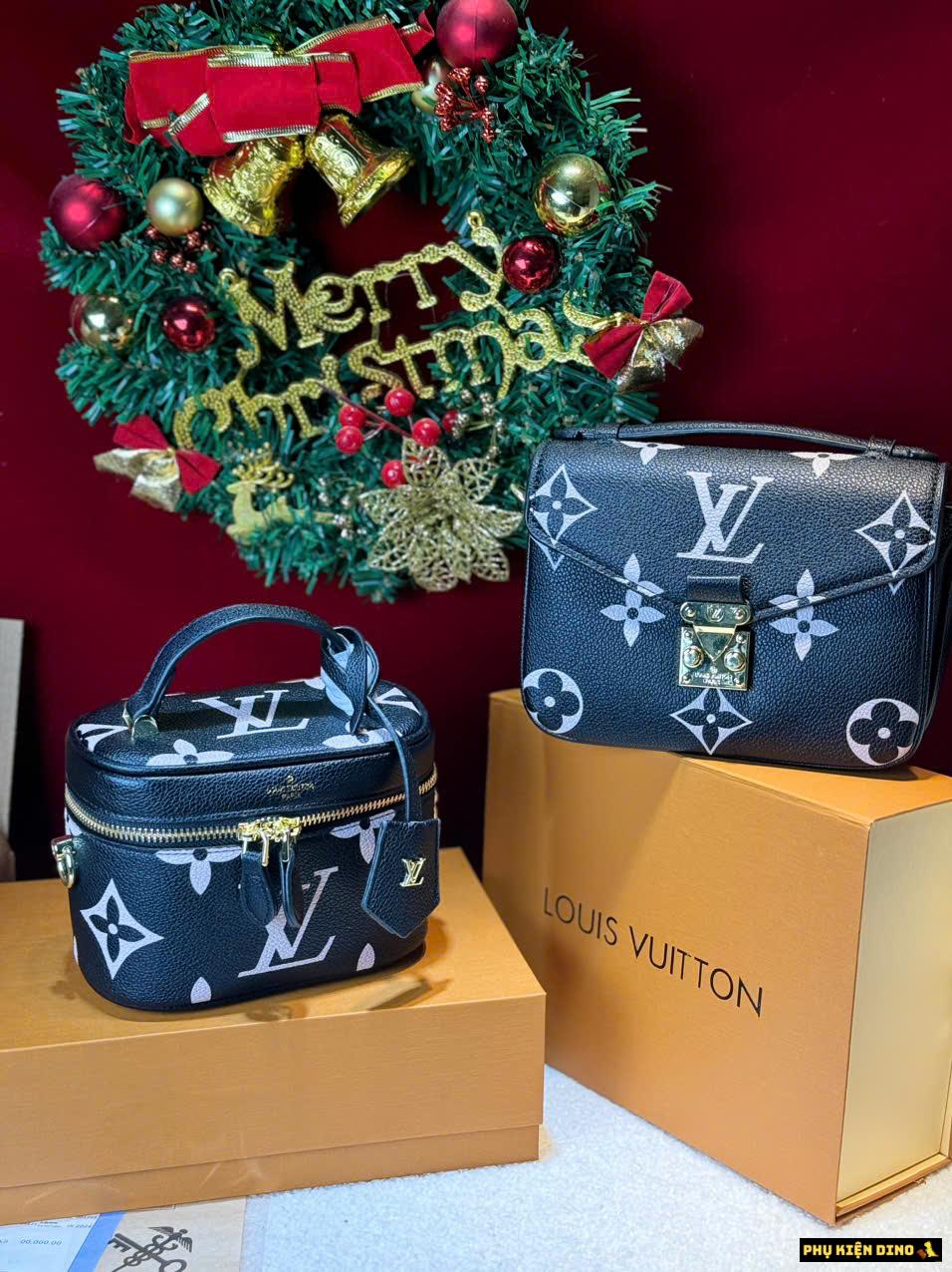 Túi Nữ Louis Vuitton Vanity PM Black Cream Fullbox Túi Nữ Louis Vuitton Vanity PM Black Cream Fullbox