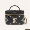 Túi Nữ Louis Vuitton Vanity PM Black Cream M45780