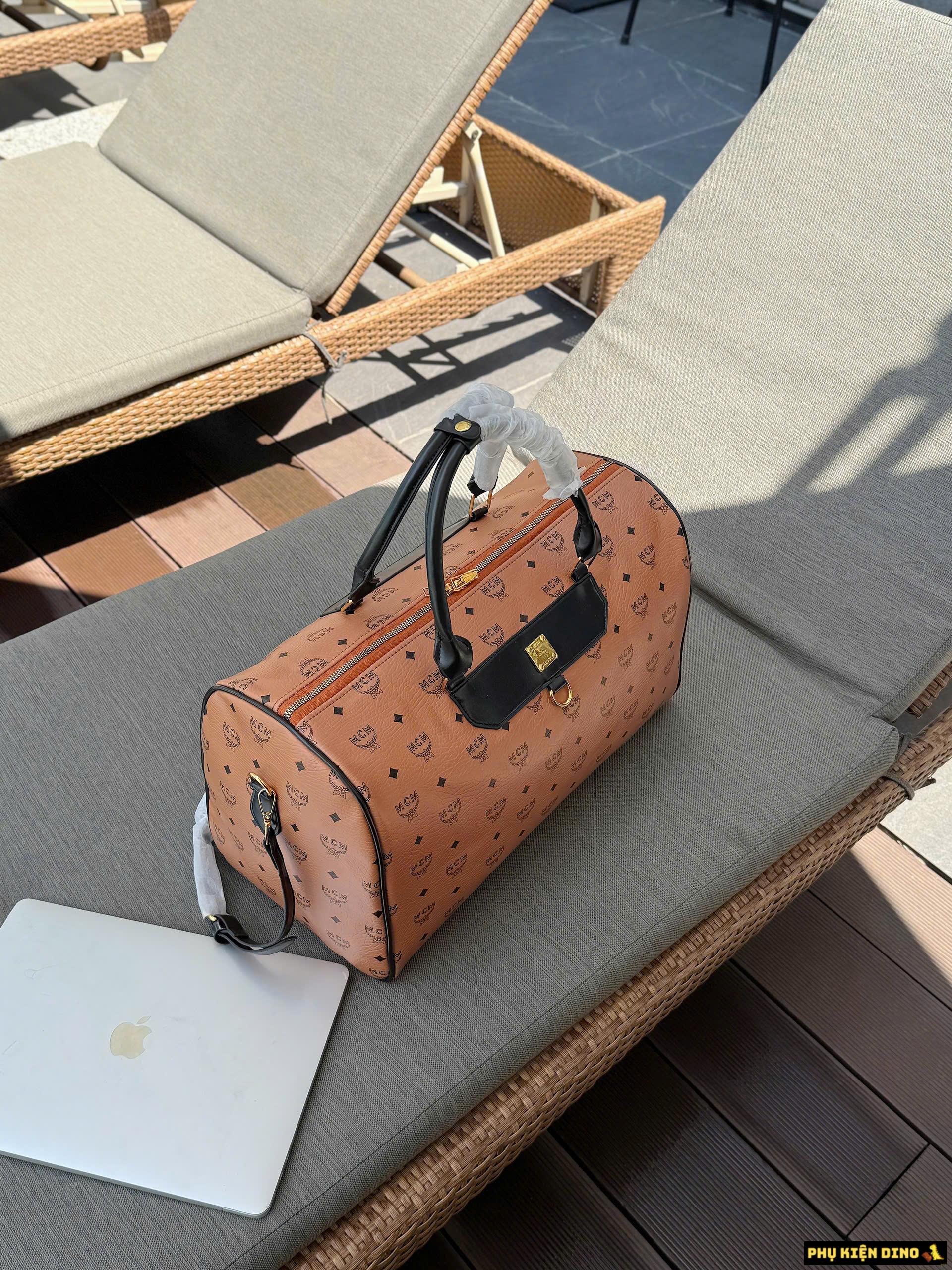 Túi Trống Du Lịch MCM Brown Túi Trống Du Lịch MCM Brown