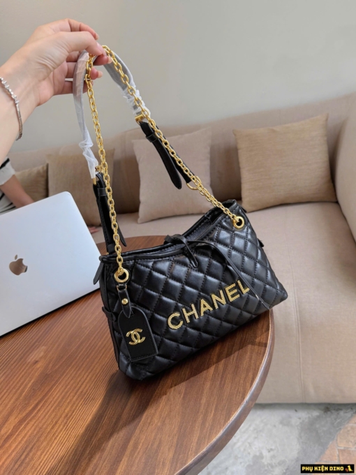 Túi Xách Nữ Chanel Black Gold
