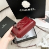 Túi Chanel Gabrielle Hobo Bag Fullbox 10 Túi Chanel Gabrielle Đỏ Đô