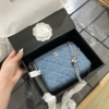 Túi Chanel Hobo Denim Crossbody Chuông Fullbox 15 tui chanel hobo denim crossbody chuong fullbox