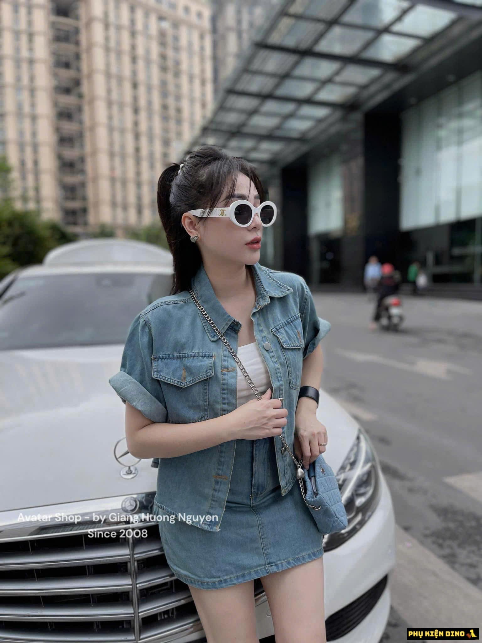 Túi Chanel Hobo Denim Crossbody Chuông Fullbox 4 Túi Chanel Hobo Xanh Denim