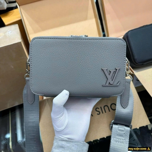 Túi Đeo Chéo Louis Vuitton LV Màu Xám Fullbox