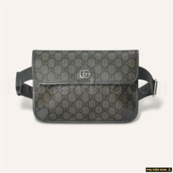 Túi Đeo Chéo Nam Gucci Ophidia GG Belt Bag Màu Xám