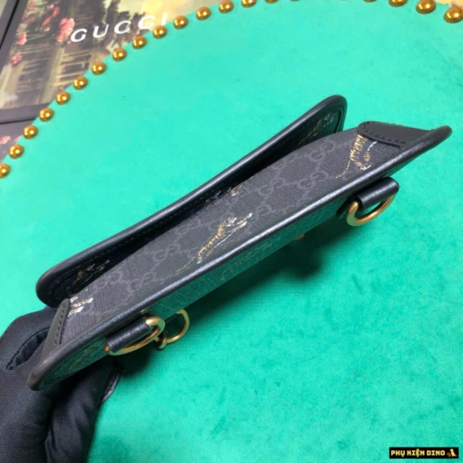 Túi Đeo Hông Gucci Ophidia GG Xanh Navy