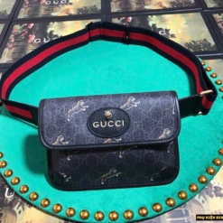 Túi Gucci Ophidia Small Belt Bag Navy Tiger