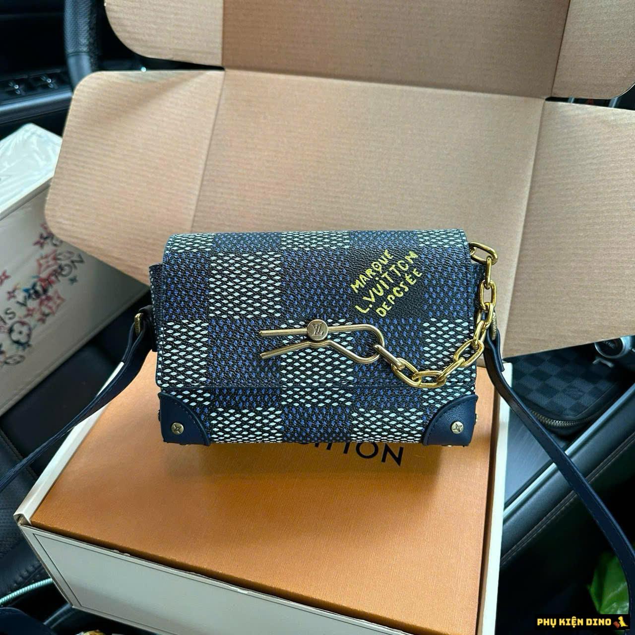 Túi Louis Vuitton LV Bag Crossbody Blue Fullbox