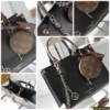 Túi Tote Louis Vuitton LV Black Brown Kèm Ví
