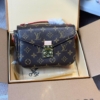 Túi Nữ Louis Vuitton Pochette Metis Monogram M44875 11 Túi Xách Nữ LV Louis Vuitton Brown Metis