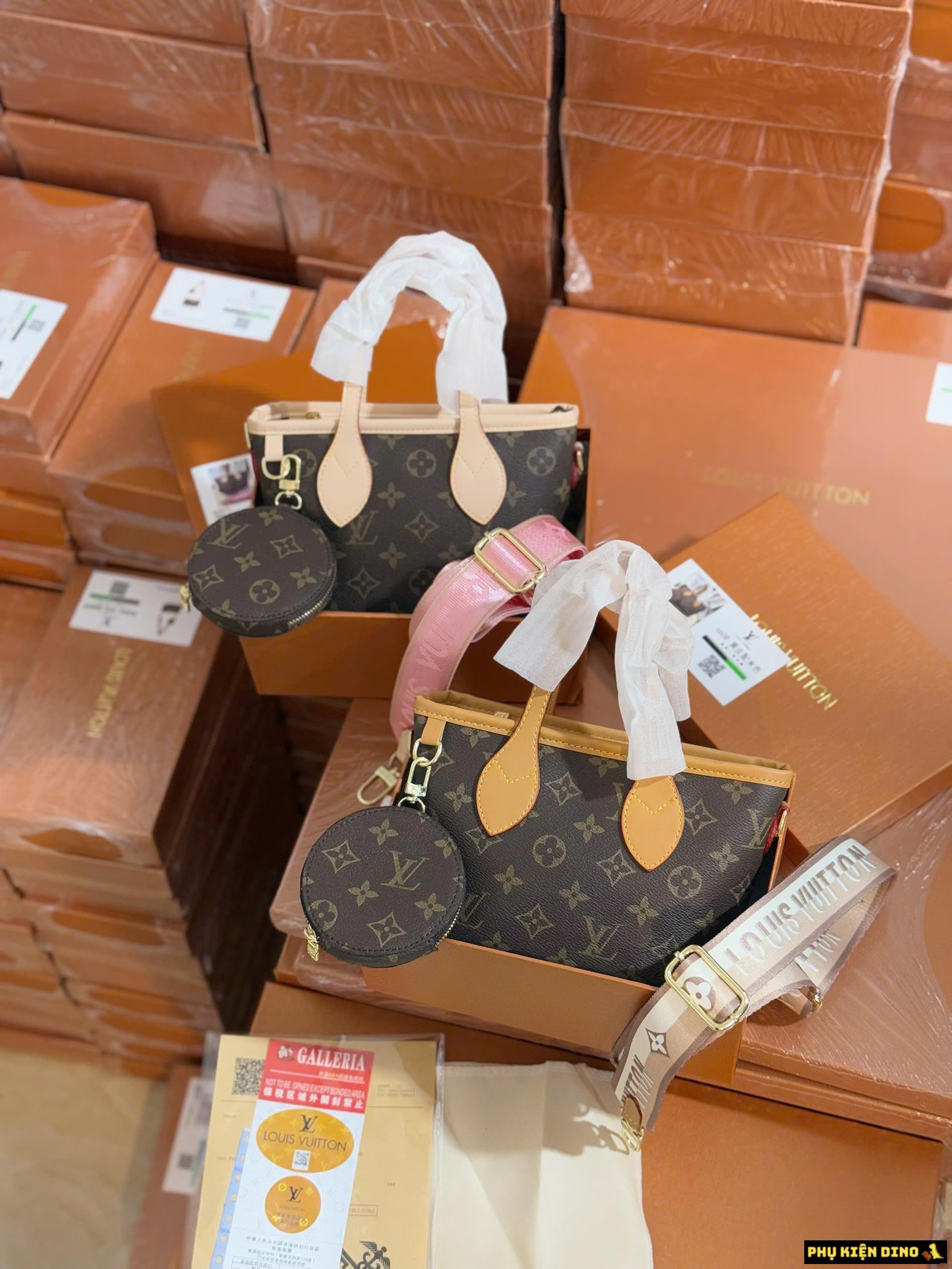 Túi Xách Tay Nữ Louis Vuitton LV Neverfull BB