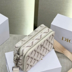 Túi Dior Messenger Diamond Dream Gray