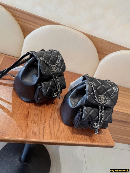 Balo Chanel 22A Duma Backpack Black