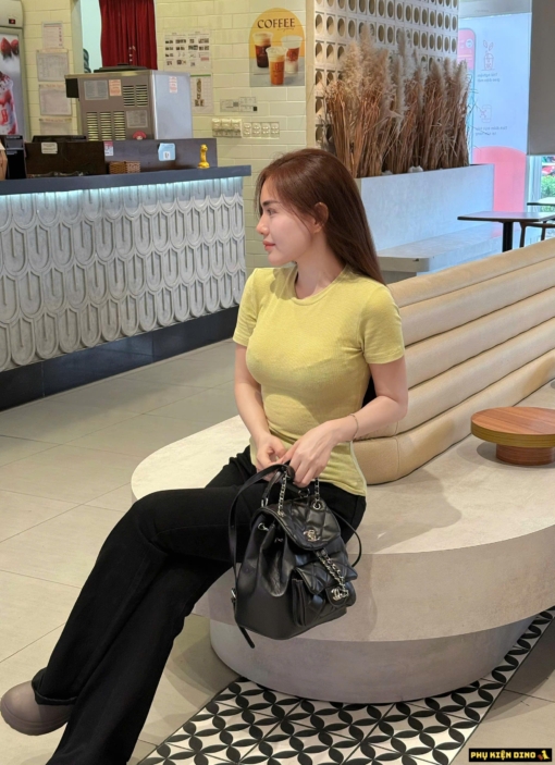 Balo Chanel Đen Size Nhỏ
