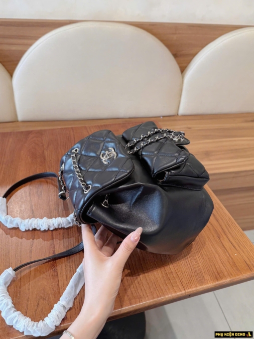 Balo Chanel Mini Đen Size Nhỏ