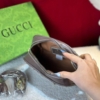 Bên Trong Túi Đeo Chéo Gucci Ophidia Mini Bag Brown