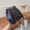 Mặt Sau Balo Chanel Đen Size Nhỏ